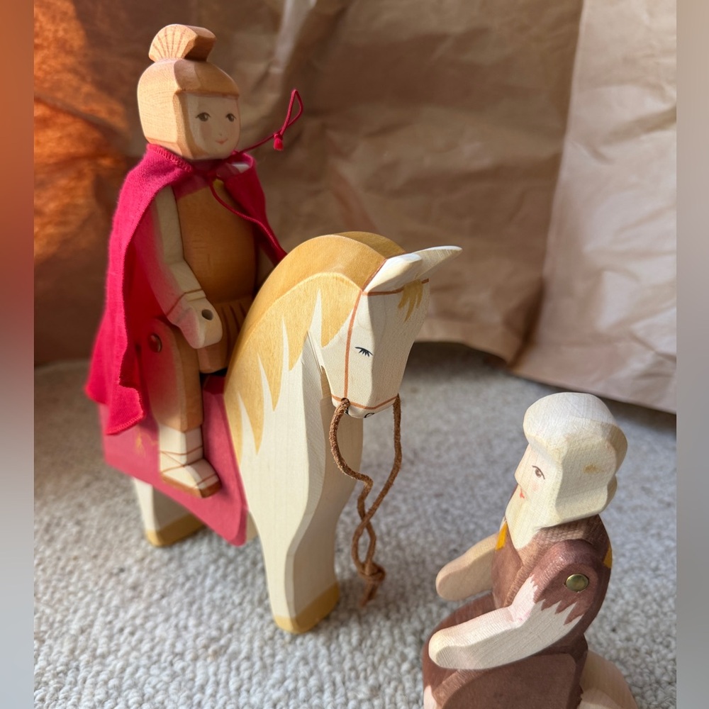 $167 Ostheimer St.Martin, horse, and beggar Set